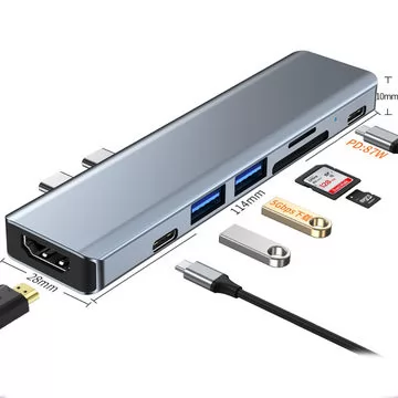 Adaptateur 7-en-1 USB-C Hub image 1