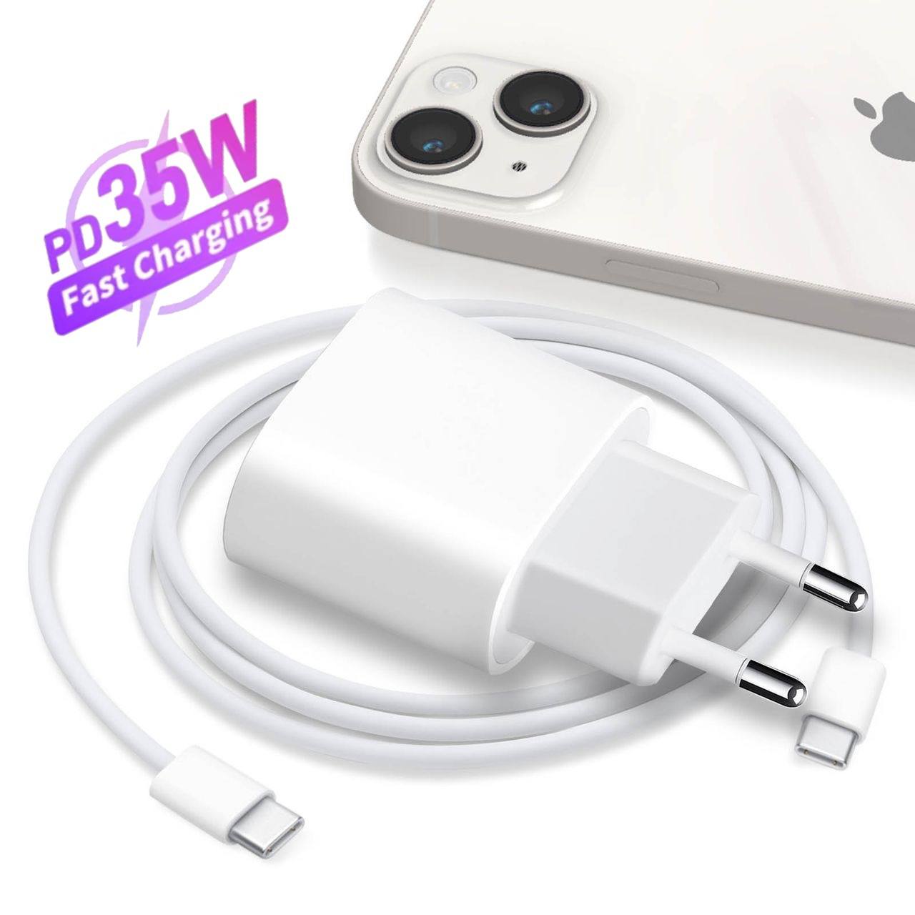 Chargeur Apple pour iPhone 15 Pro Max 35Wimage 4