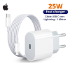 Chargeur Rapide 25W Apple Certifié MFi pour iPhone 14 image 3