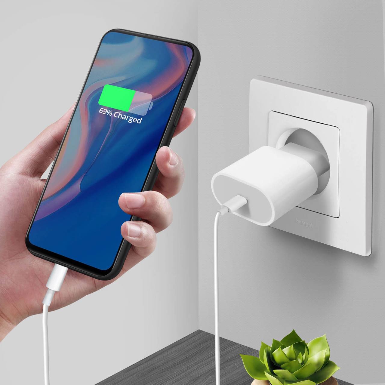 Chargeur Rapide 25W USB-C pour iPhone 16 Pro Max image 3