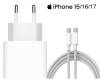Apple - Chargeur Rapide Apple 20W USB-C Original – Adaptateur Secteur + Câble USB-C vers USB-C, pour iPhone 15/16/17 Chargeur Rapide Apple 20W USB-C Original – Adaptateur Secteur + Câble USB-C vers USB-C, pour iPhone 15/16/17 image 1