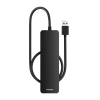 Adaptateur USB 3.0 4 Ports Baseus - 15cm Noir image 1