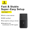 Adaptateur WiFi USB Baseus FastJoy Series 300Mbps - Antenne Interne - Haute Vitesse - Plug & Playimage 4