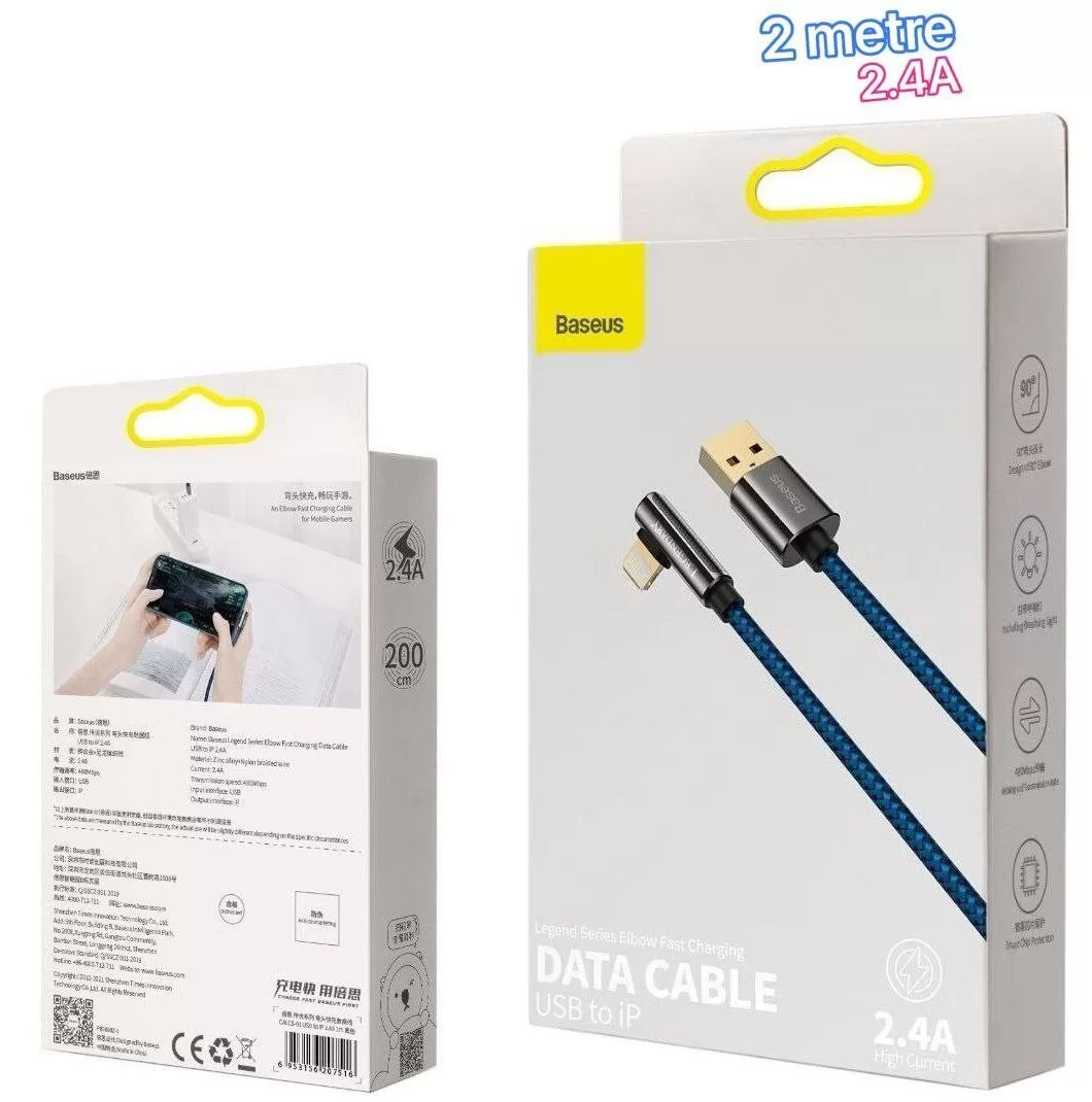 Baseus câble de charge rapide USB Type C to IPimage-2