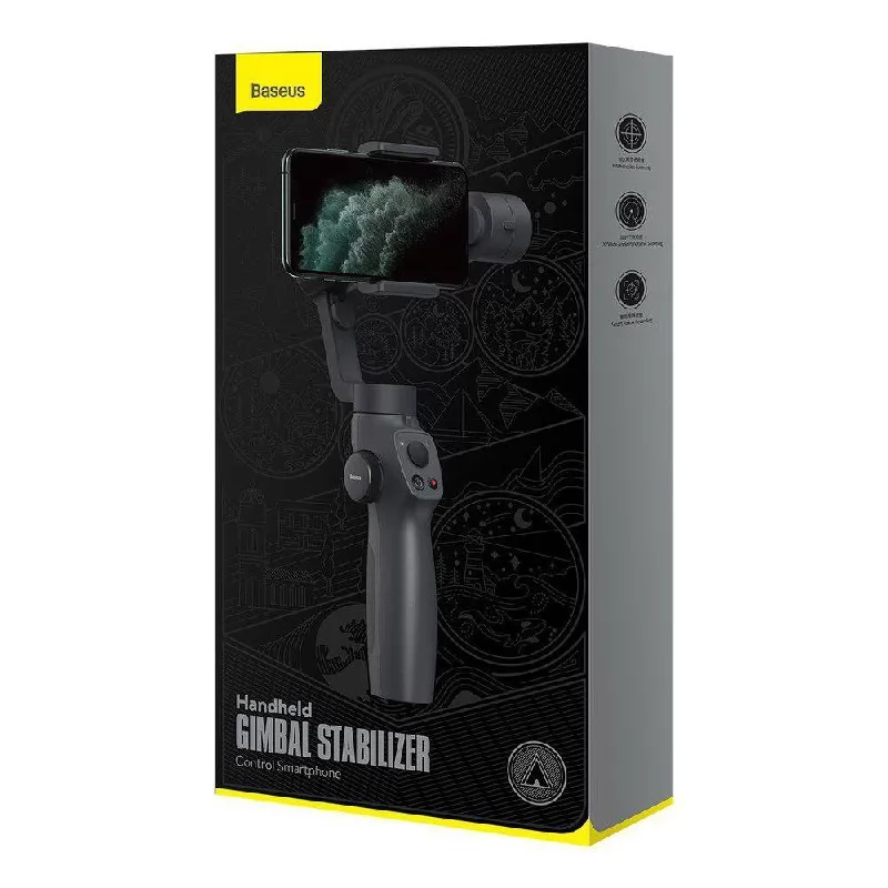 BASEUS - Baseus Cardan à 3-Axes Stabilisateur Bluetooth sans Fil