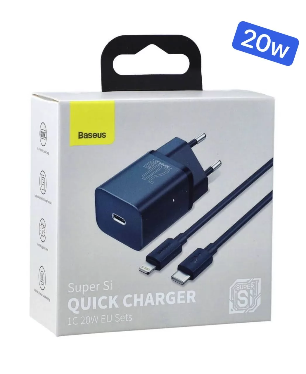 BASEUS - Chargeur Baseus 20W pour iPhone