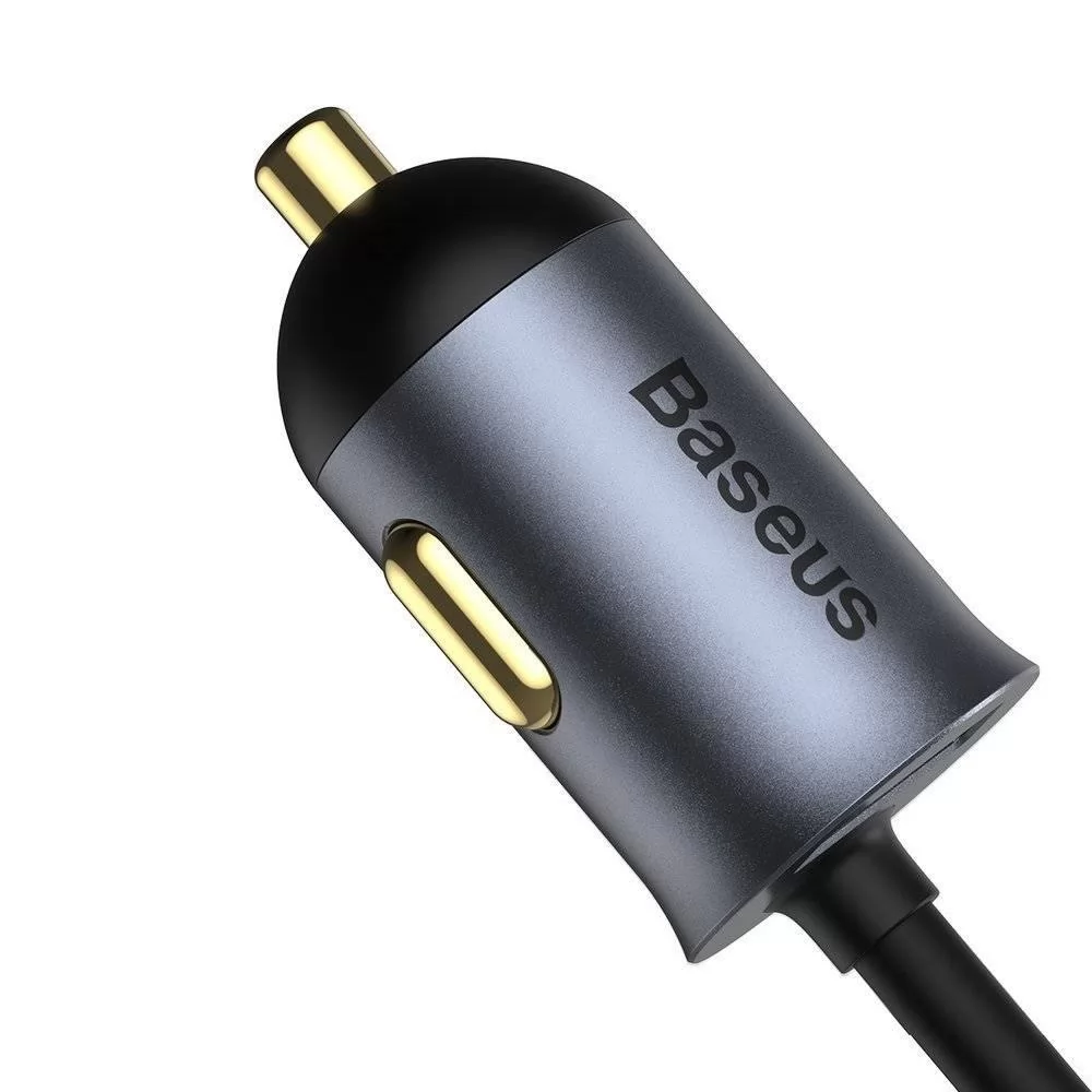 Chargeur Baseus Allume-Cigare Multiport 120Wimage-2