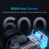 Baseus Démarreur de Voiture 600A 6000mAh - Booster de Batterie Externe d'Urgence 12V image 3