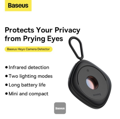 Baseus Détecteur de Caméra Espion – Protection Infrarouge Anti-Spy Portable
