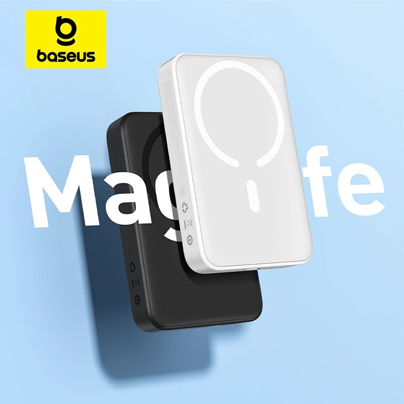 Baseus Magnetic Mini Power Bank 10000mAh 20W - Charge Rapide Sans Fil pour iPhoneimage-2