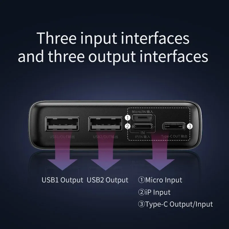 Baseus Power Bank 20.000mAh Charge rapide 22.5Wimage-2