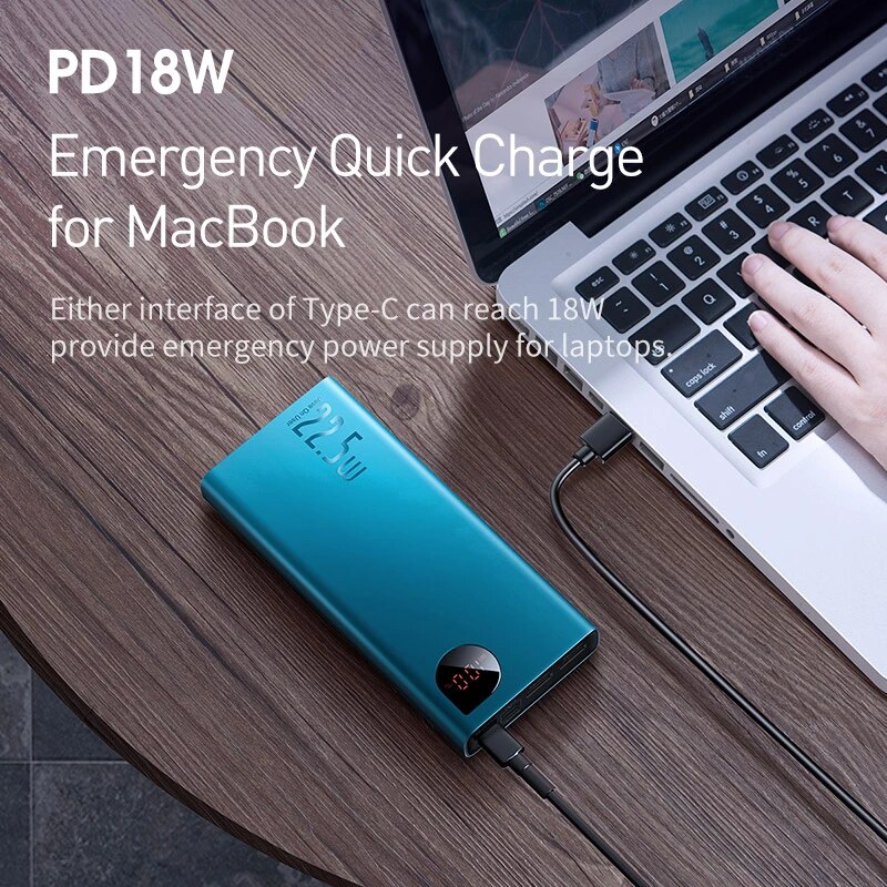 Baseus Power Bank 20.000mAh Charge rapide 22.5Wimage 4