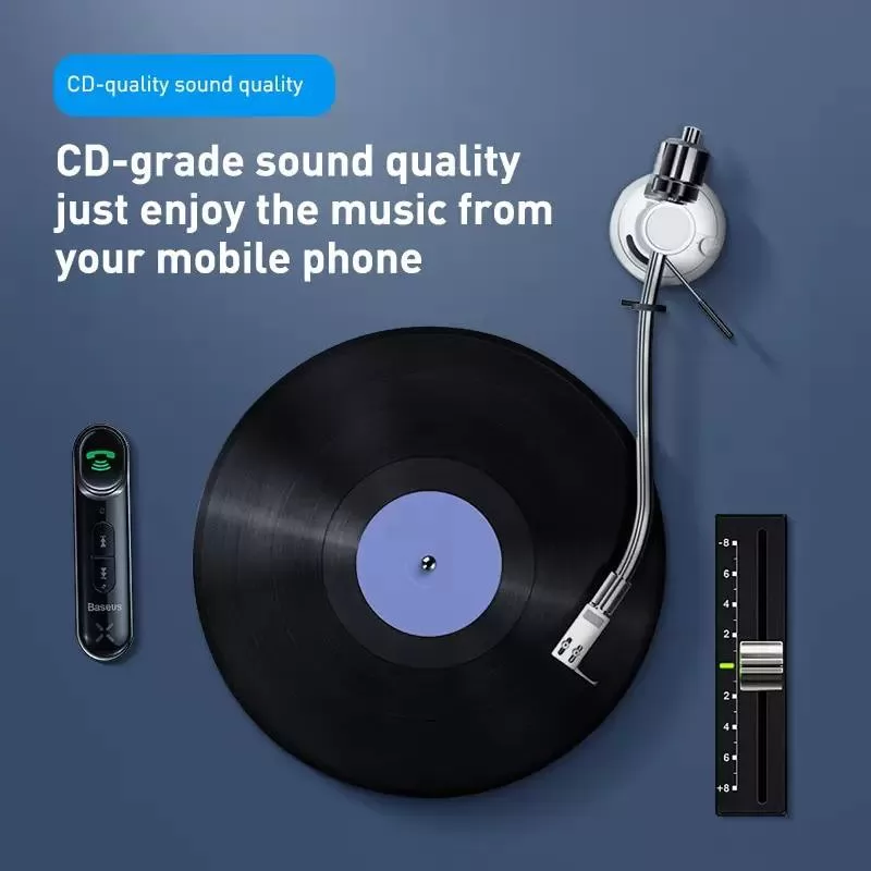 BASEUS Récepteur Audio Bluetooth 3.5 pour Voiture image 3