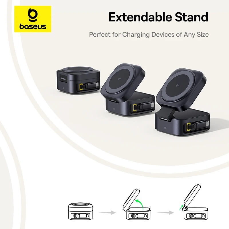 Baseus Station Hybride 67W & Qi2 15W – Le hub de charge ultime.image 4