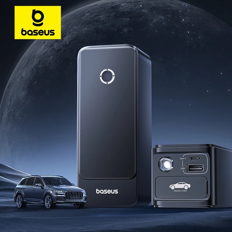 Booster de Voiture Baseus 6000mAh – Compact & Puissant pour Essence et Dieselimage 4