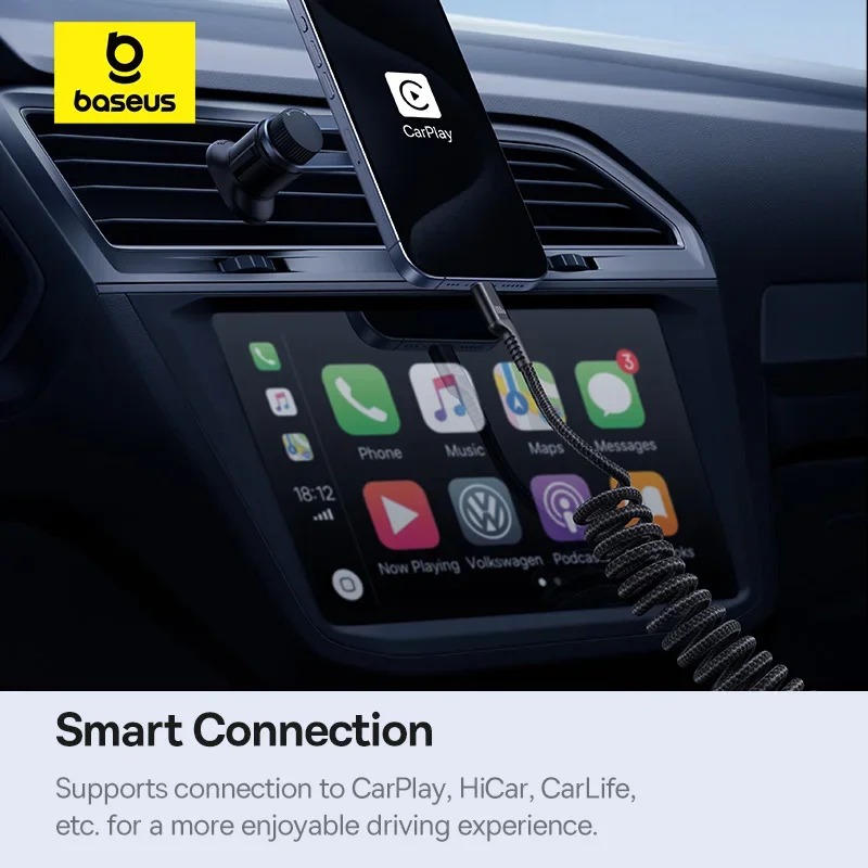 Câble Baseus Type-C à Type-C 100W – Design Rétractableimage 4