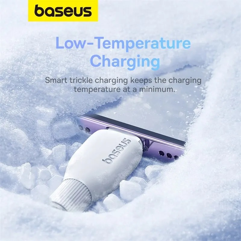 Câble Baseus USB-C vers Lightning 20W - Charge Rapide 1.2M image 4