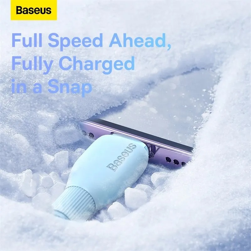 Câble de Charge Rapide Baseus Pudding Series USB vers iP 2.4A - 1.2m  image 3
