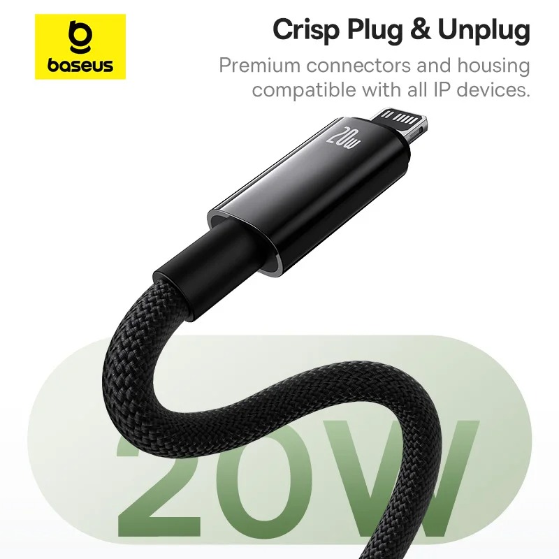 Câble Magnétique Baseus USB-C vers iP – Charge Rapide 20W Power Deliveryimage-2