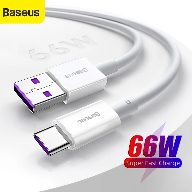 Câble USB vers USB-C Baseus 66W – Charge Rapide 6A Haute Performance image 1