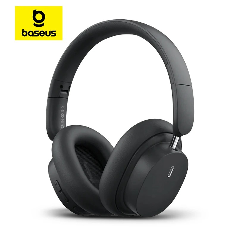 Casque sans fil Baseus Bowie D05 – Autonomie 70H, Son Hi-Fi, Bluetooth 5.3, Confort Optimal – Blanc Crème image 1