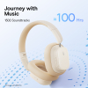 Casque Sans Fil Baseus Headphones - Blanc Élégantimage-2