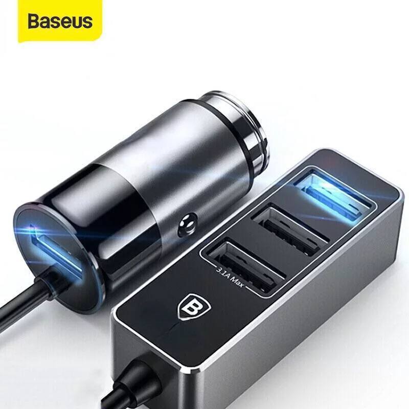 Chargeur Allume-Cigare Baseus 80W 4 USB image 1