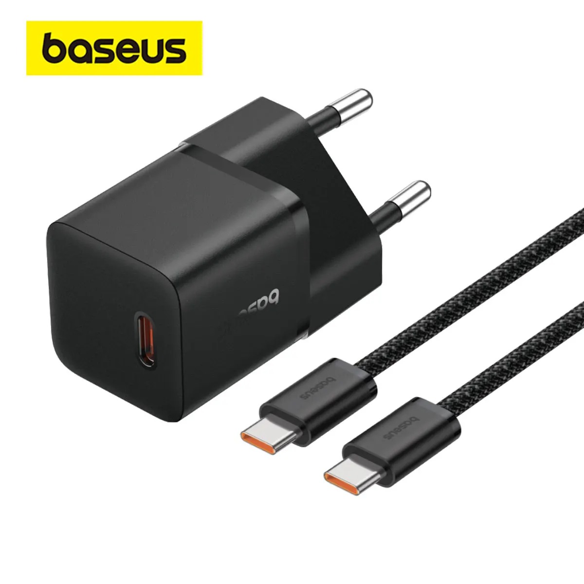 Chargeur Baseus 20W USB-C PD – Charge Rapide pour iPhone 15, 14, 13, 12