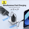 Chargeur Secteur Baseus 20W Dual Port – USB-C PD + USB-A (Noir)image-2