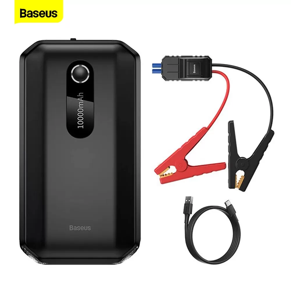 BASEUS - Démarreur de Voiture Baseus Power Bank 1000A