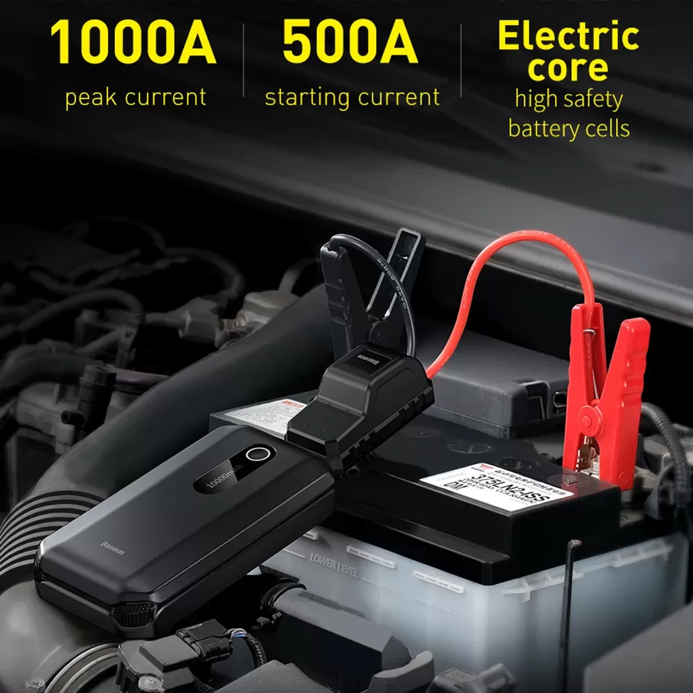 Démarreur de Voiture Baseus Power Bank 1000Aimage-2
