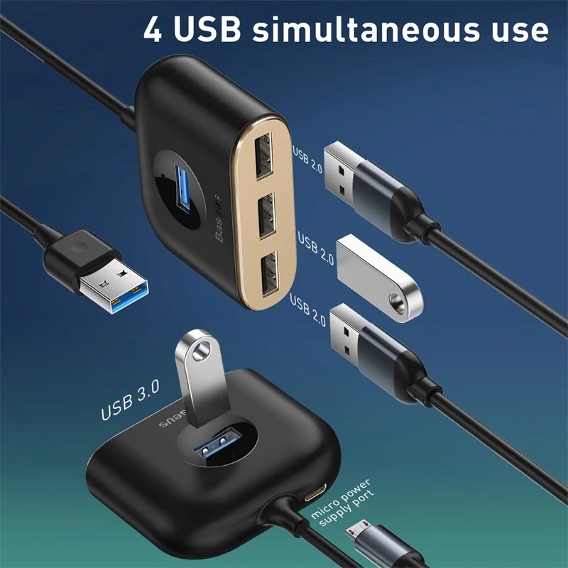 Hub USB 3.0/2.0 4 Ports image 3