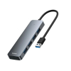 Hub USB 3.0 4 ports ABS - Adaptateur Multi-Séparateur pour Ordinateur Portable image 1