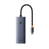 Hub USB-C 5-en-1 Baseus : HDMI 4K, 3x USB 3.0, PD 100W -  image 1