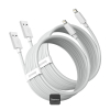 Kit de Câbles Baseus Simple Wisdom – USB vers Lightning 2.4A (Lot de 2 x 1.5M) image 3