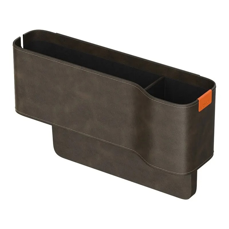 Organisateur de Voiture Baseus - Boîte de Rangement Accoudoir - Gris - Rangement Auto Accessoires2 image 1