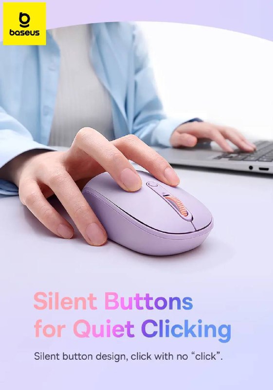 Souris sans Fil Tri-Mode Bluetooth Baseus image 3