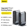 Station d'accueil USB-C 17-en-1 Baseus UnionJoy : Triple affichage 4K, charge PD 100W, ports multiples image 3