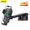 Support et Chargeur Magnétique Baseus de Voiture image 1