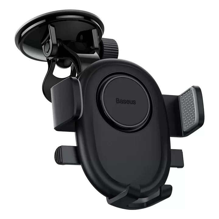 Support Téléphone Voiture Baseus UltraControl Go - Fixation Ventouse et Pince image 1