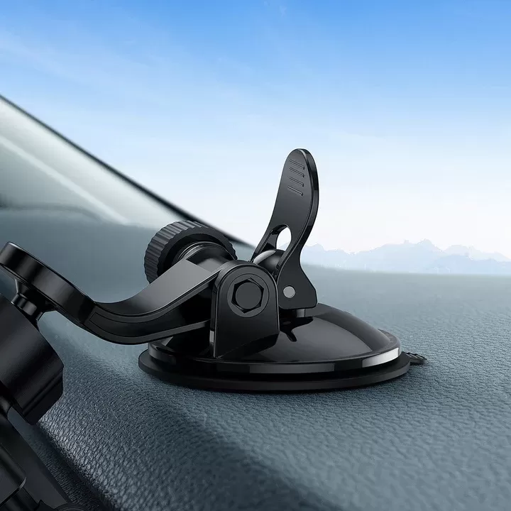 Support Téléphone Voiture Baseus UltraControl Go - Fixation Ventouse et Pince image 3