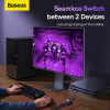 Switch HDMI Bidirectionnel Baseus AirJoy Series 2-en-1 : 4K, Commutation Rapide, Compatible Multi-appareilsimage 4