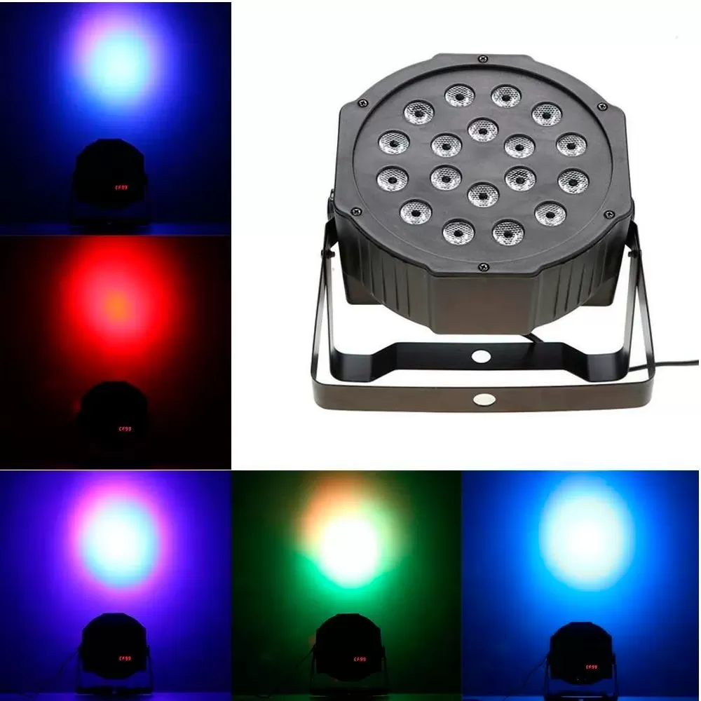 7 LED Mini Flat Par Light-0