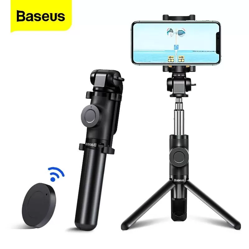 Baseus tripod Perche à Selfie Bluetooth -3