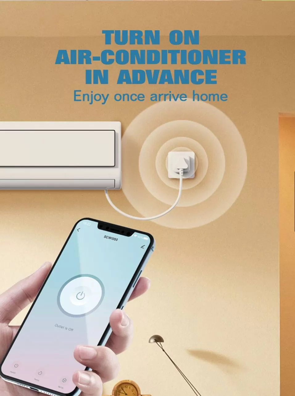 Prise intelligente wifi Smart Power Plug 10A 2.4GHz-1