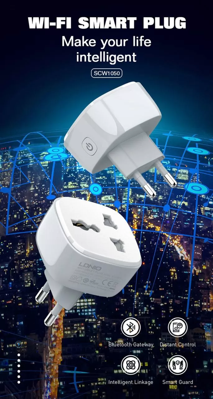  Prise intelligente wifi Smart Power Plug 10A 2.4GHz-2