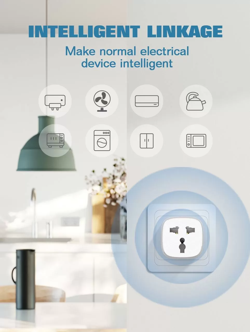  Prise intelligente wifi Smart Power Plug 10A 2.4GHz-7