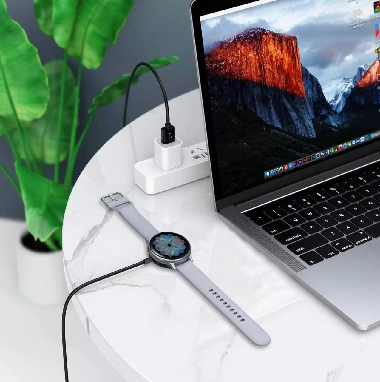 Câble de chargement magnétique USB pour montre Samsung Galaxy watch 5/4/3 active 1/2-6