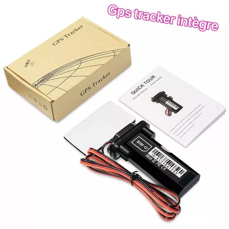 Localisation GPRS Mini Intégrée pour Voitures et Motos via GSM-3