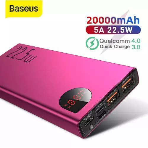 Baseus Power Bank 20.000mah Charge rapide 22.5W-3
